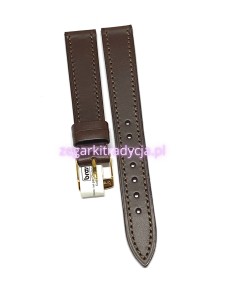 BROS BRĄZOWY PASEK SKÓRZANY 16MM 8548.20.16G