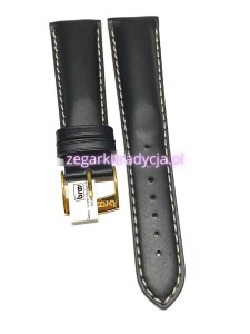 BROS CZARNY PASEK SKÓRZANY 22MM 8545NE.10.22G