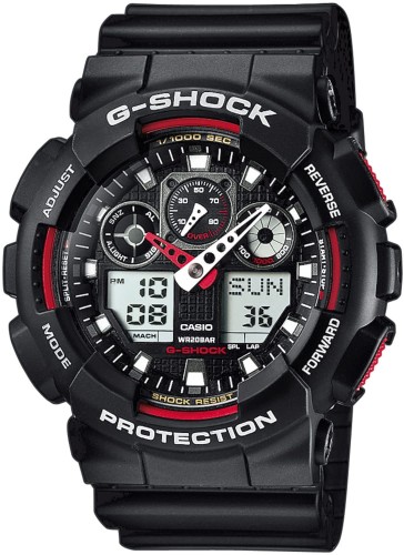 Zegarek-G-Shock-męski-pasek-GA-100-1A4ER