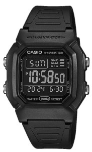 CASIO MĘSKI SPORTOWY ZEGAREK W-800H-1BVES