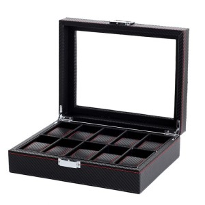 Pudełko na zegarki 10 carbon PD47